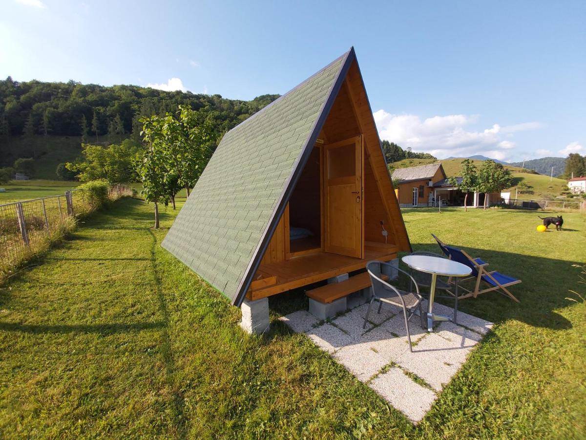 Отель Glamping Hiske Petrin Толмин Экстерьер фото