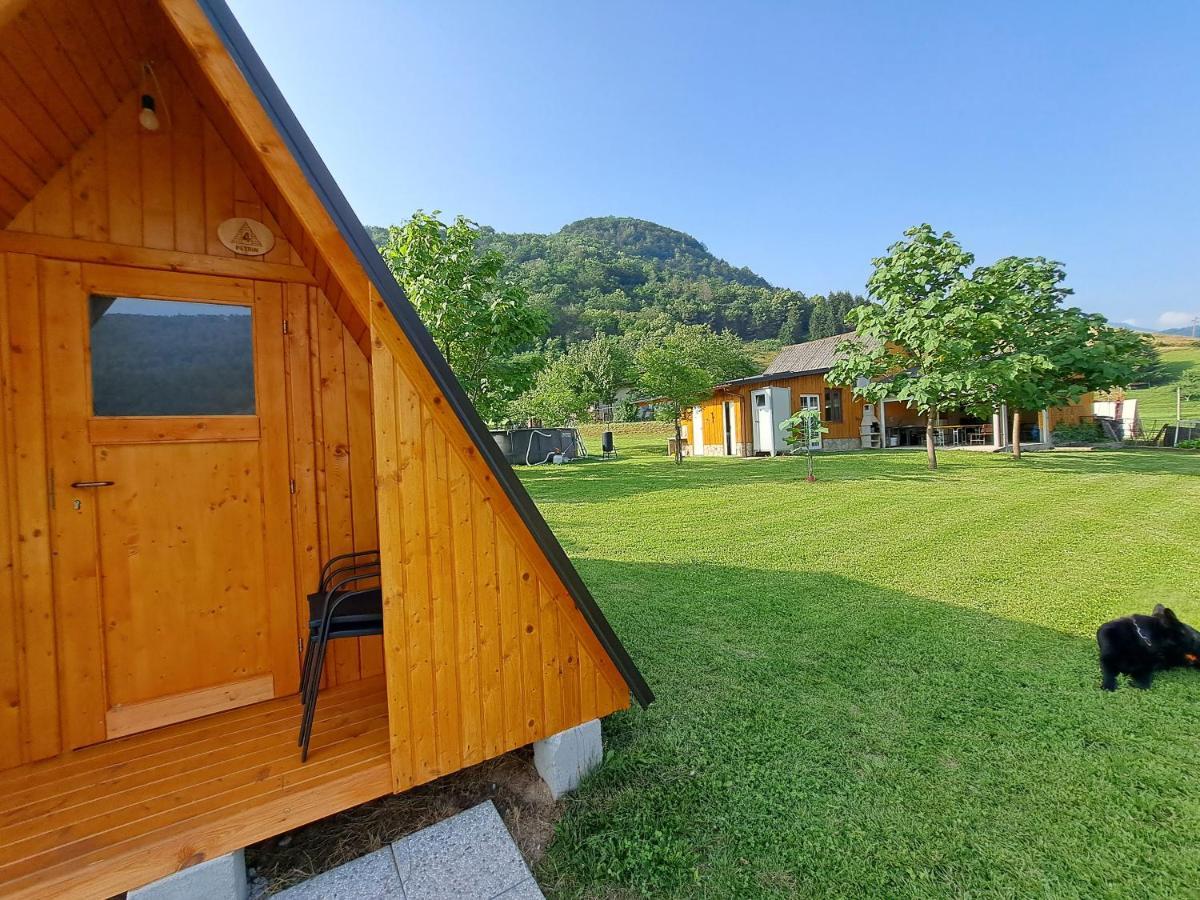 Отель Glamping Hiske Petrin Толмин Экстерьер фото